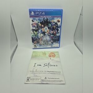 World of Final Fantasy Day One Edition PS4 Square Enix -  Case And Insert Only